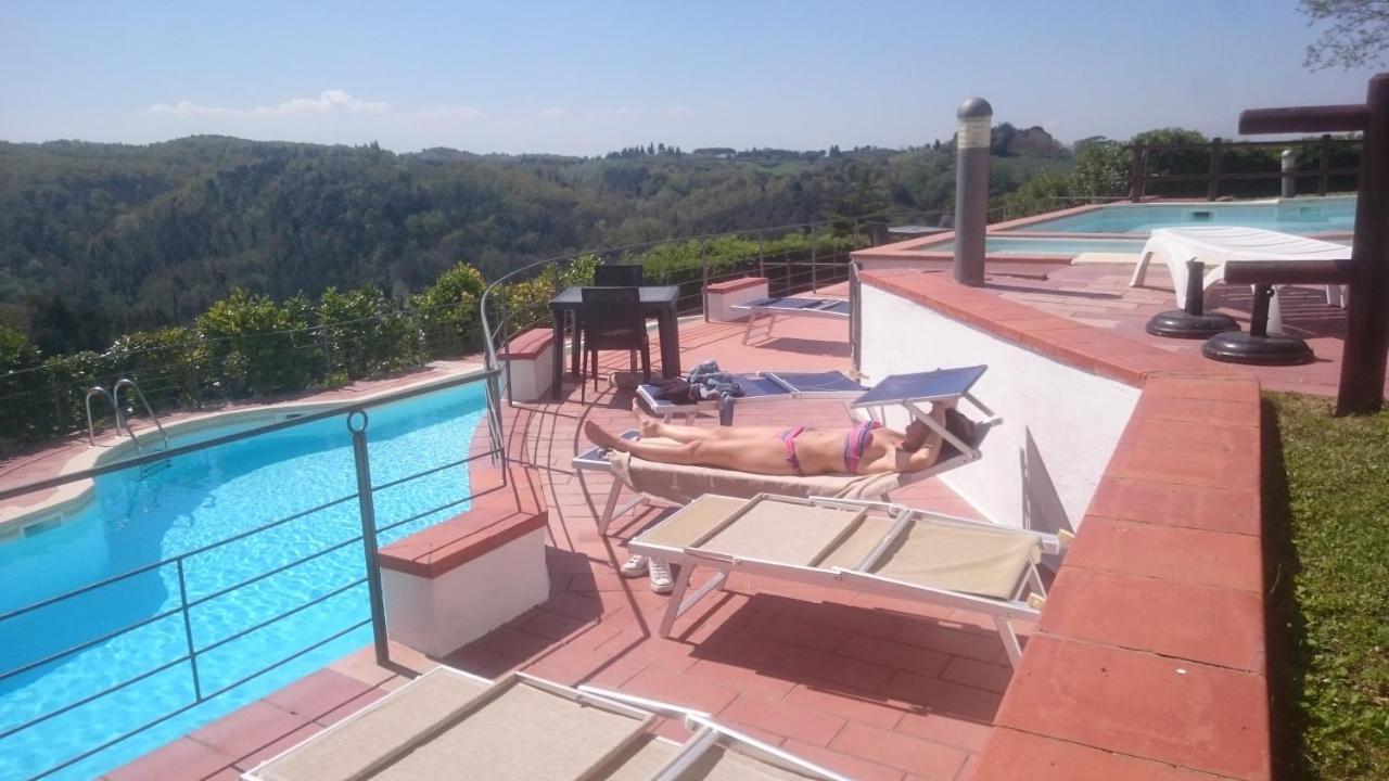 Borgo La Casaccia Apartman Montaione Kültér fotó